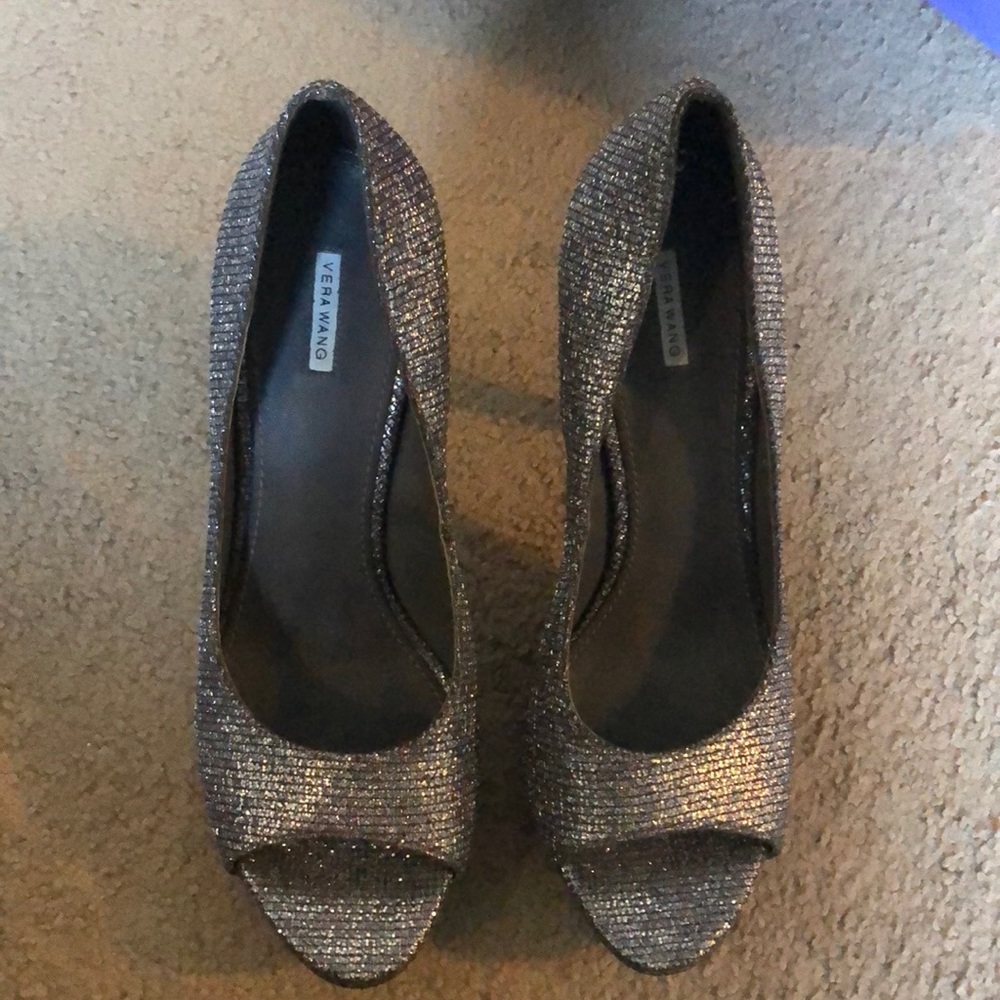Vera Wang Sparkly Heels